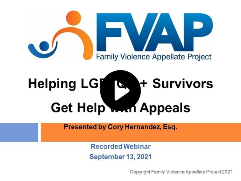 Helping LGBTQ+ Survivors